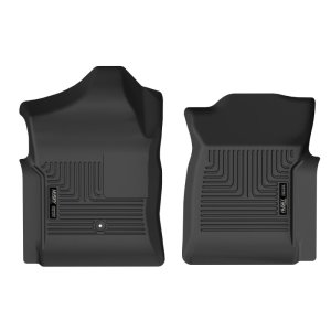 Chevrolet Silverado 1500 Floor Mats - Front - Husky Liners - X-act Contour - Black - `99-`06